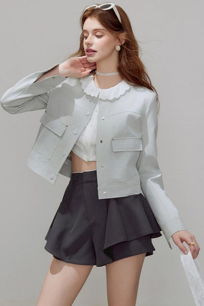 Autumn Fragrant Short Jacket