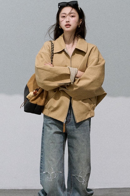 Cotton Corduroy Reversible Plaid Jacket