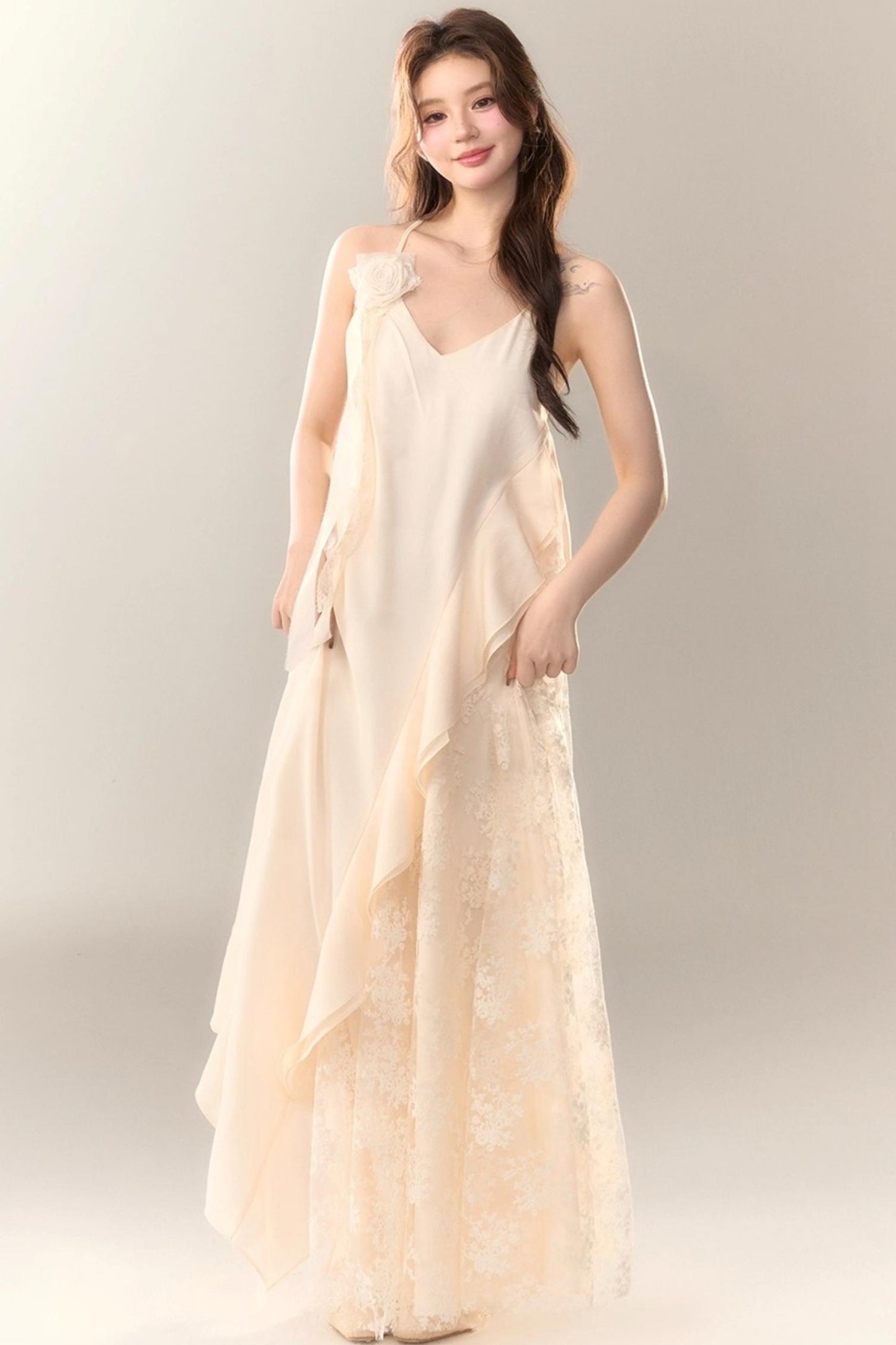 Luxury Seaside Resort Slip Dress