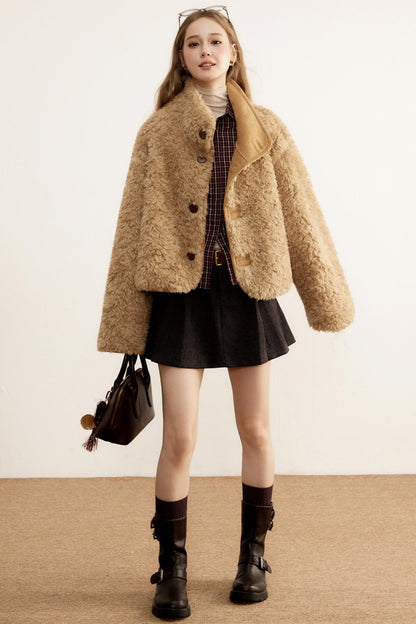 Winter Furry Reversible Jacket