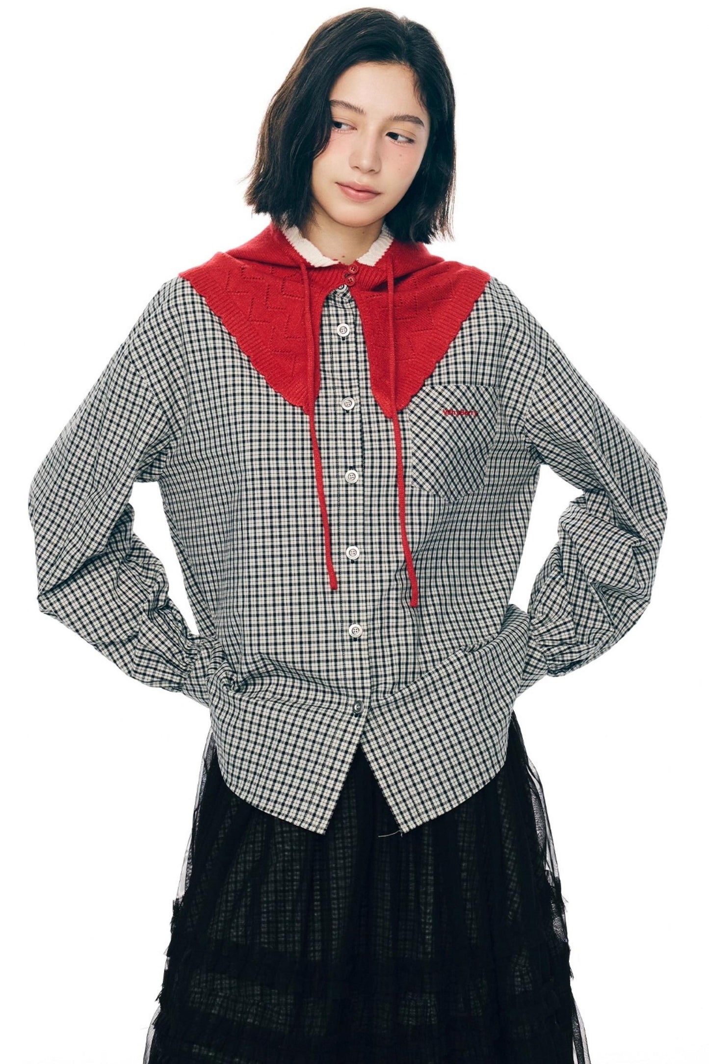 Red Knitted Woolen Hat