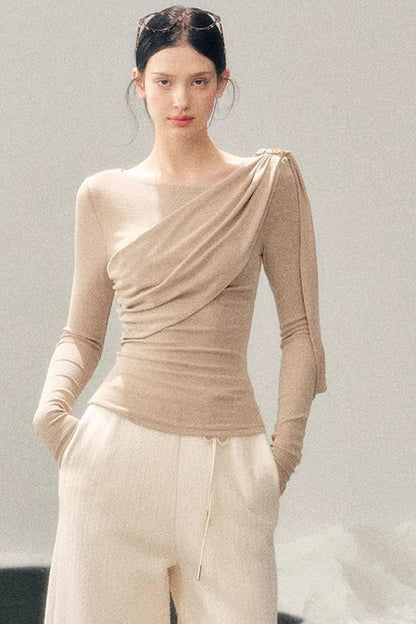 French Ribbon Design Blouse