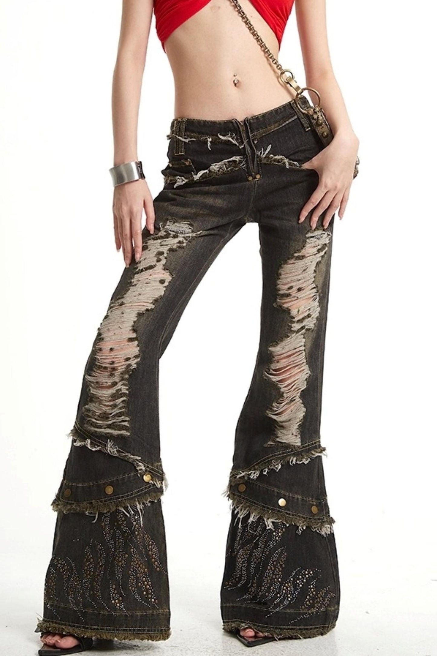 Vintage Denim Trousers