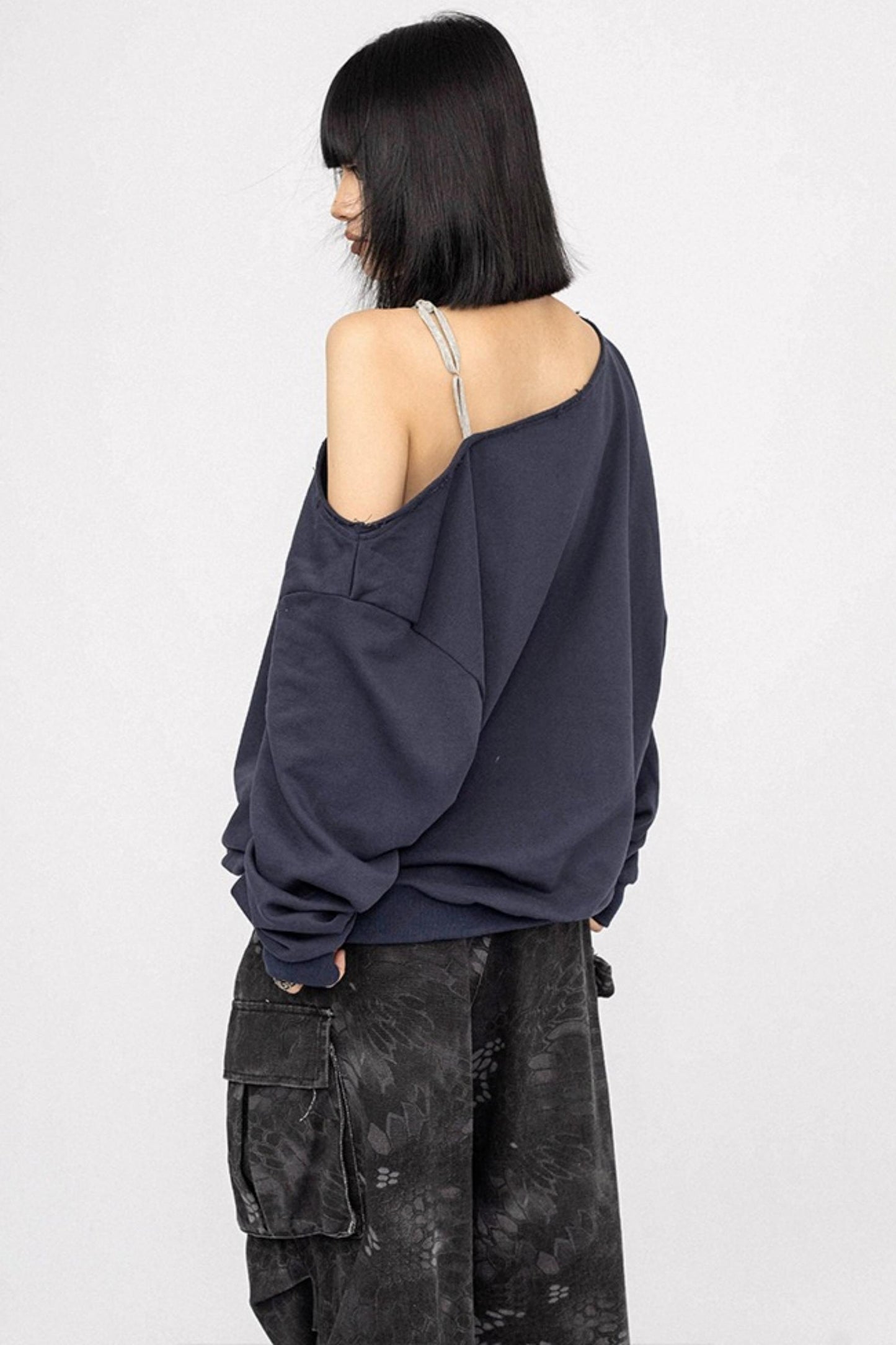 Autumn Vintage Letter Print Sweatshirt