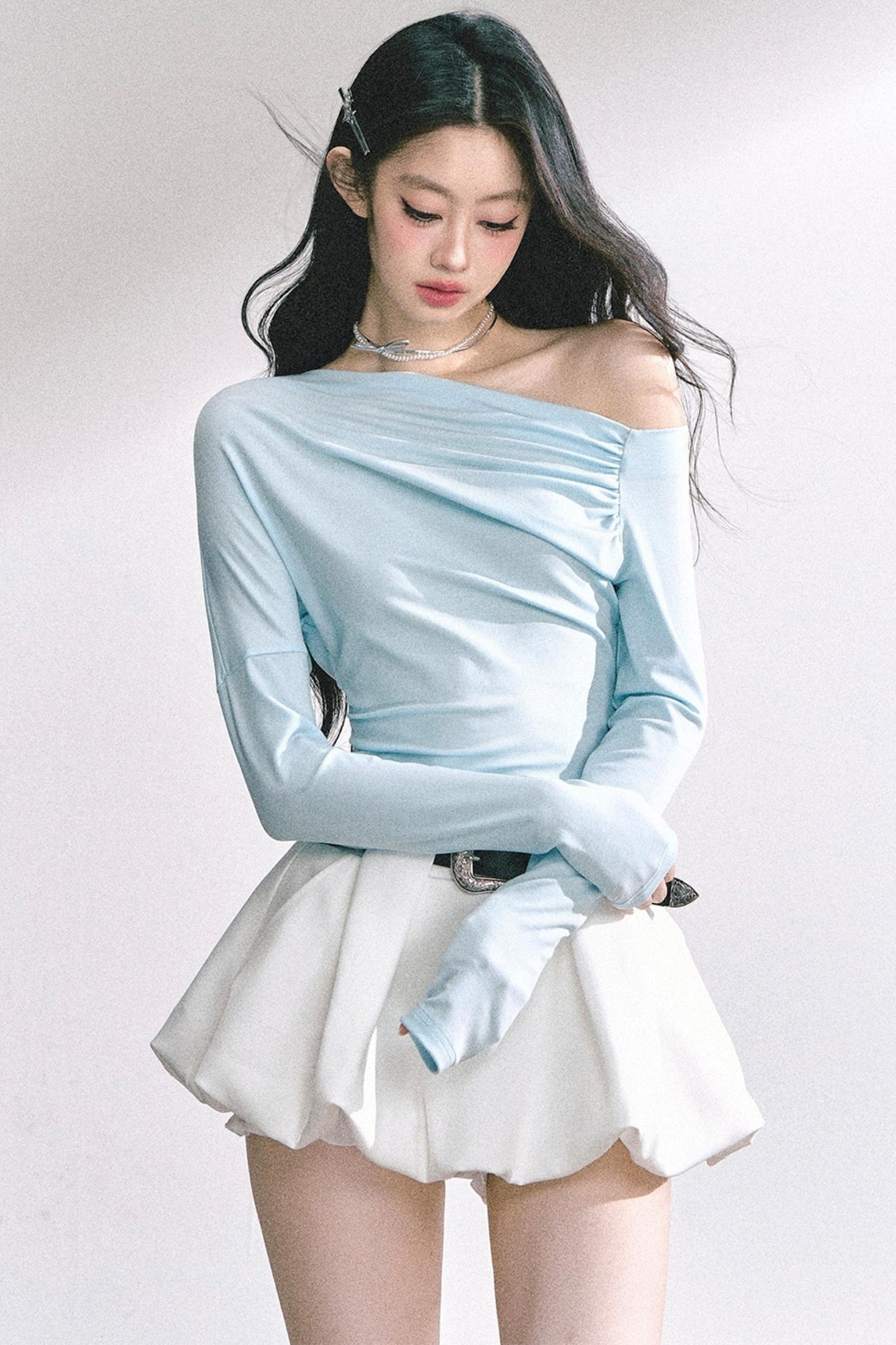 Korean Minimalist Top