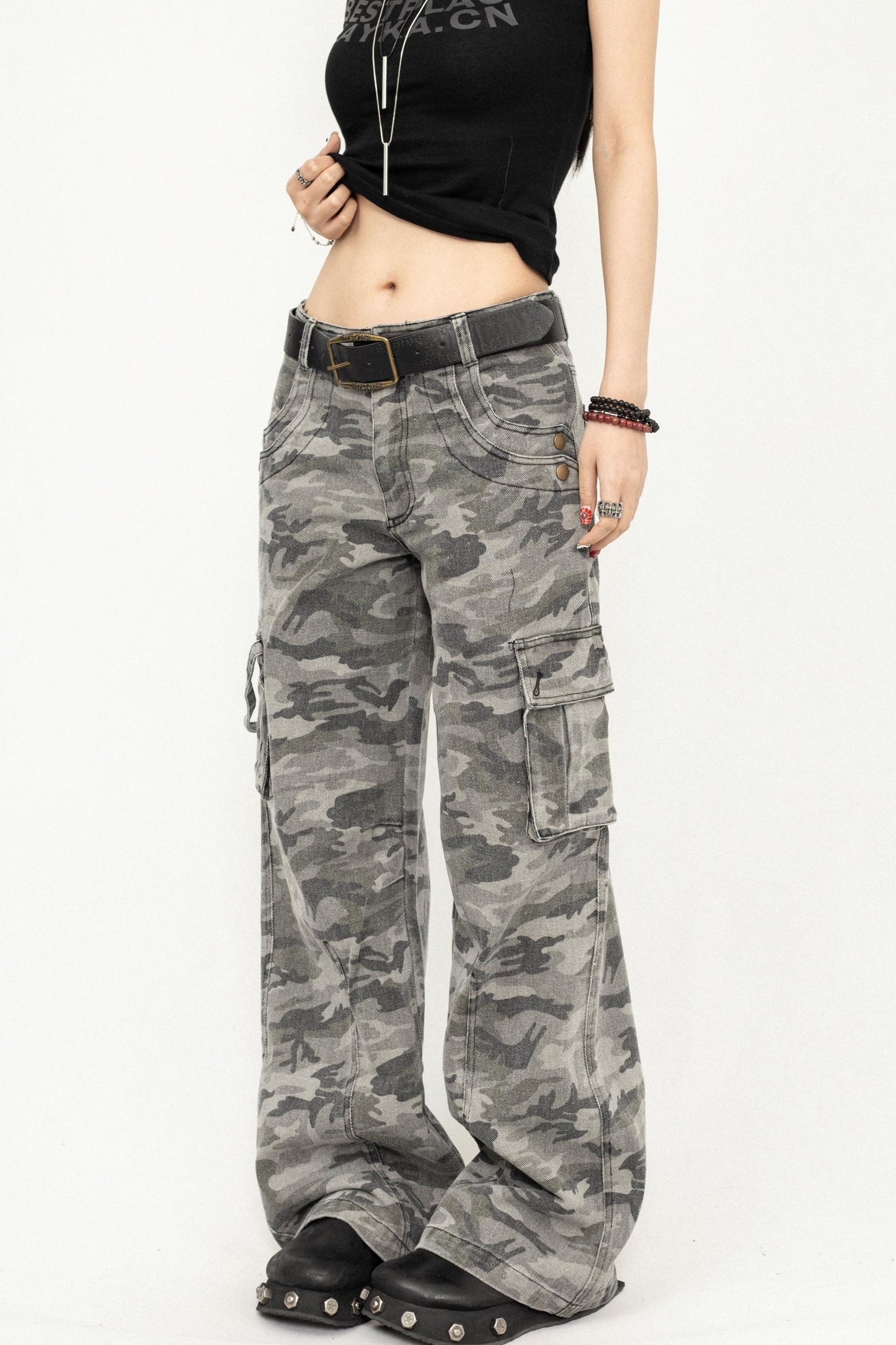 Flare Work Pants