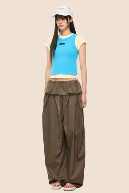 Colorblock T-Shirt Set