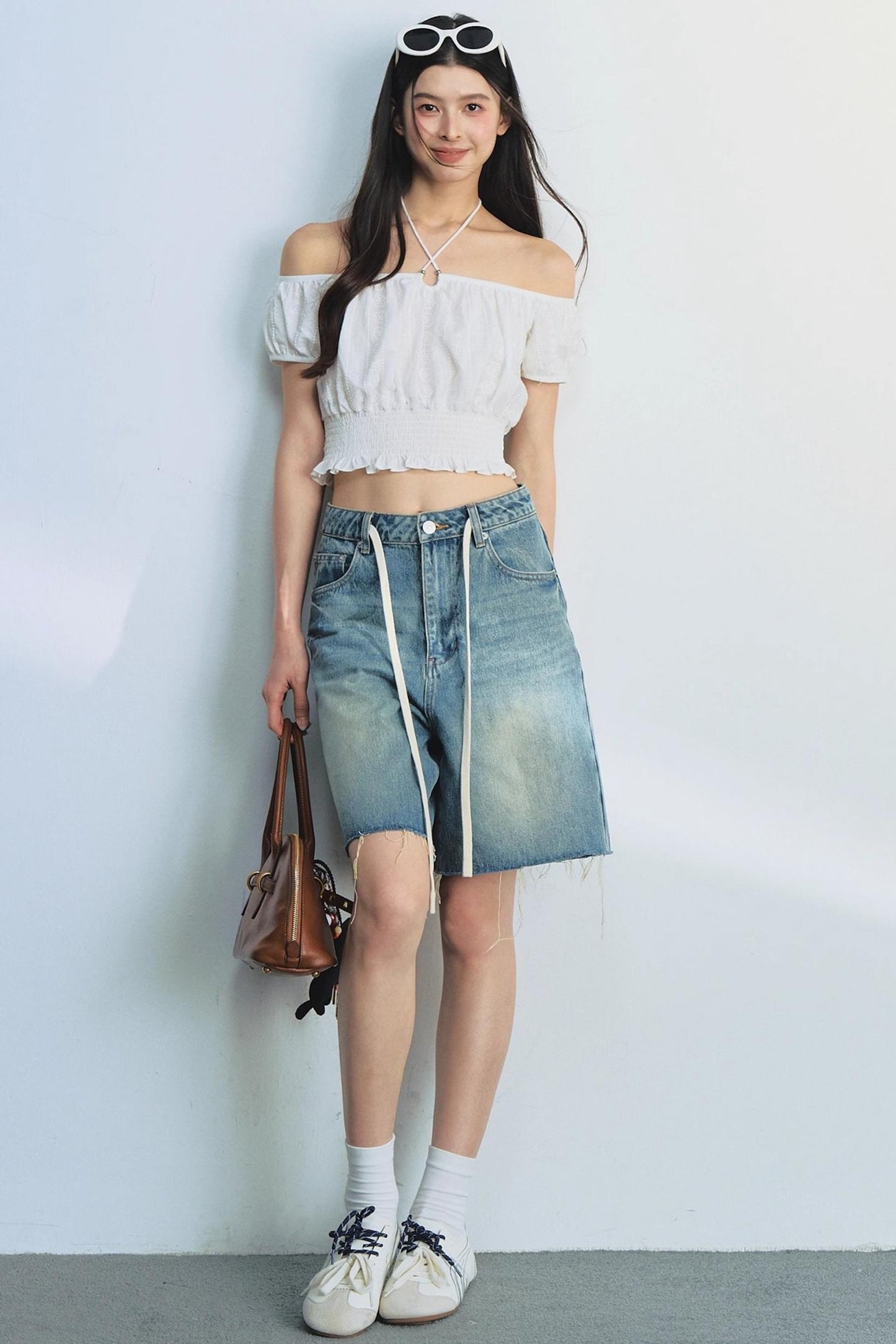 Asymmetrical Crop Top