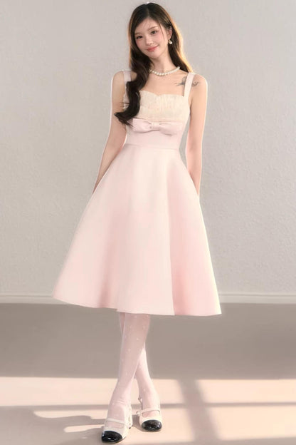 Light Pink Princess Lace Dress
