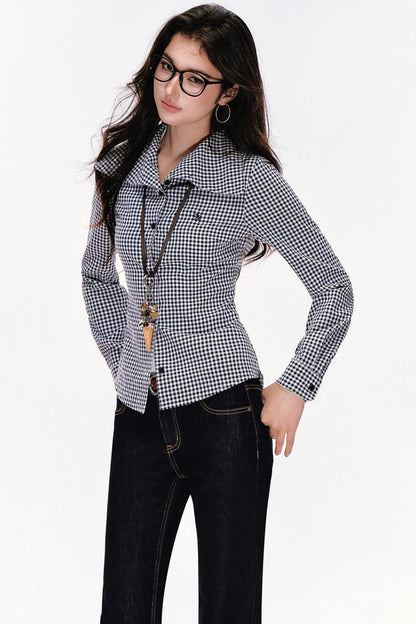 Temperament Waist Slimming Fashion Top