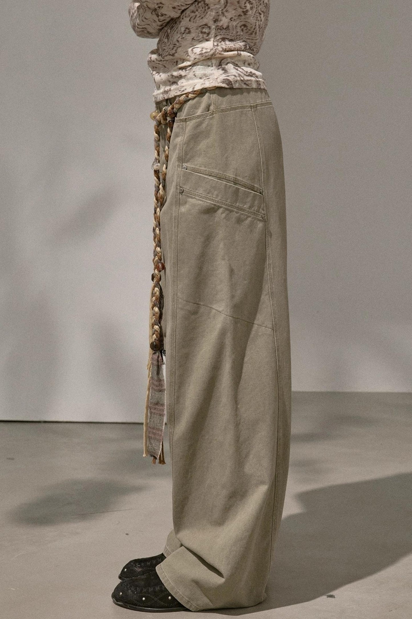 Riveted Cargo Straight Pants