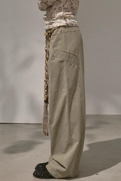 Riveted Cargo Straight Pants