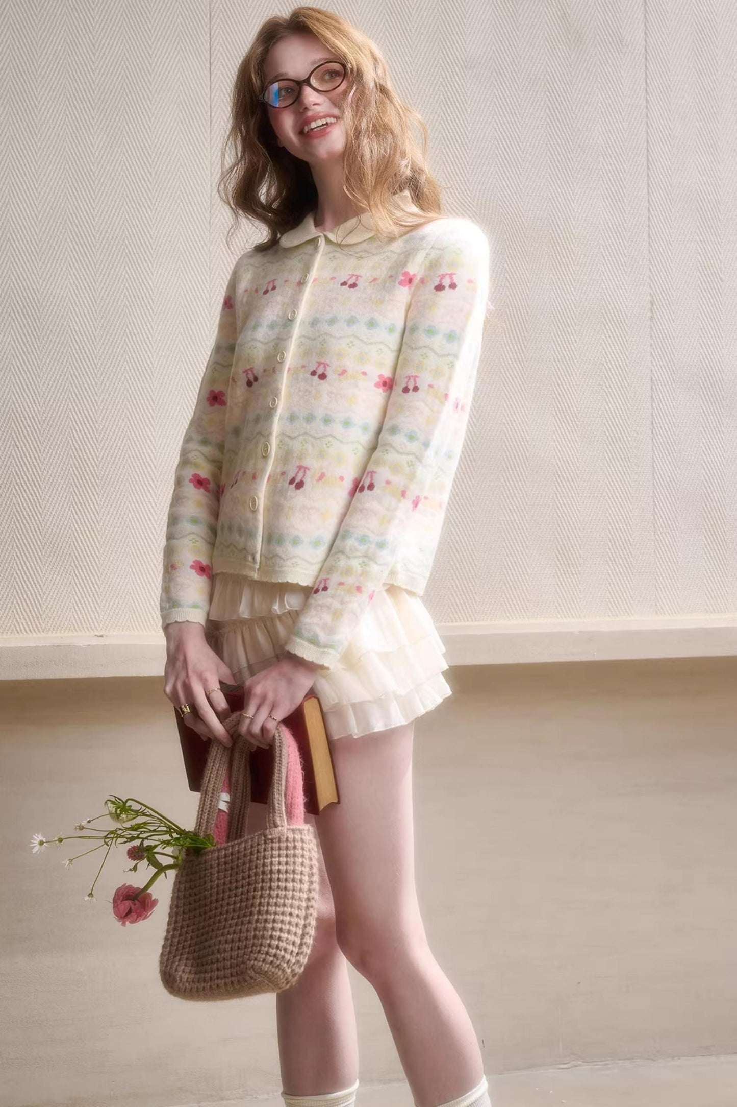 Rainbow Fair Isle Cozy Sweater