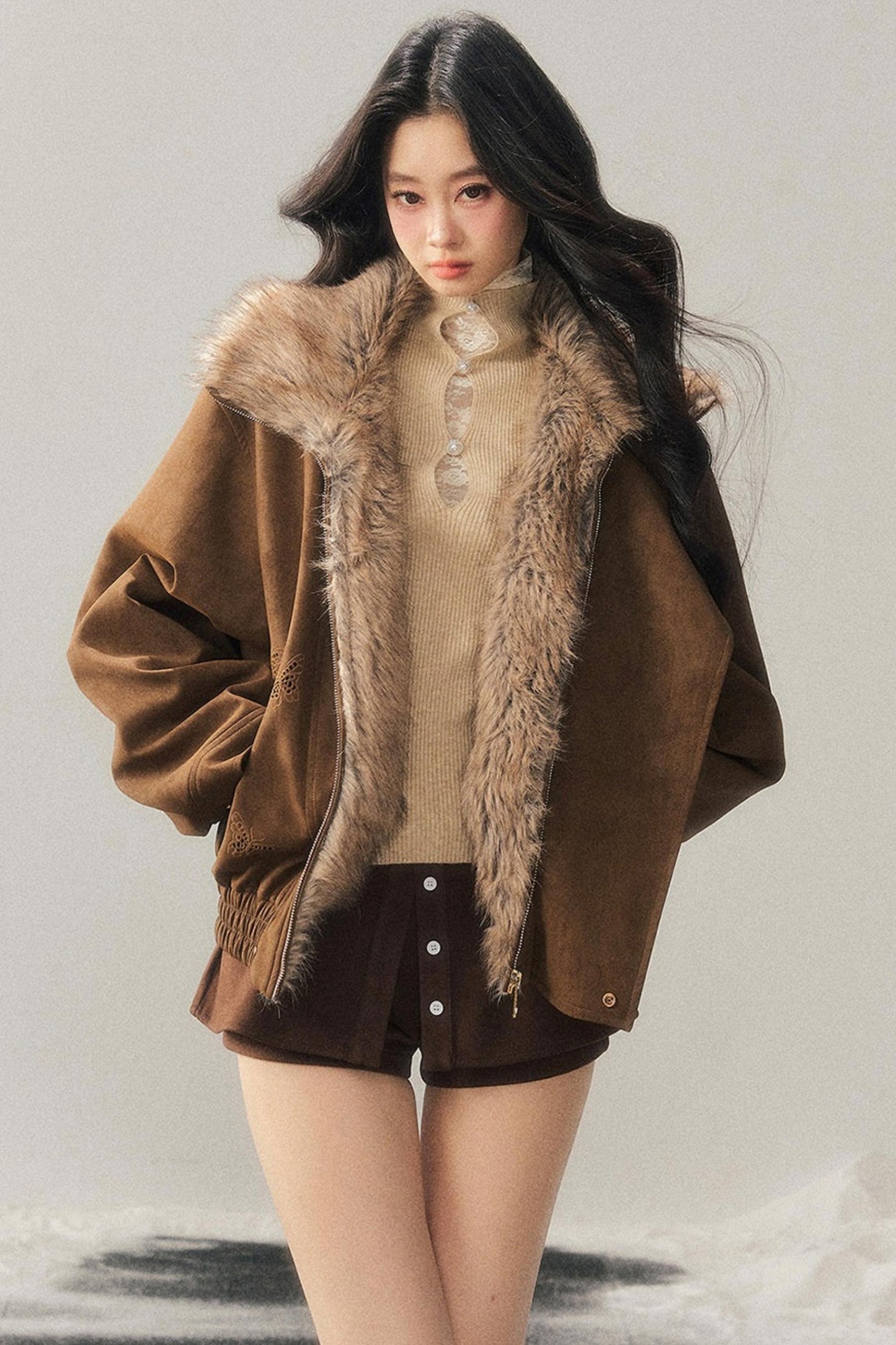 Hepburn Padded Butterfly Coat