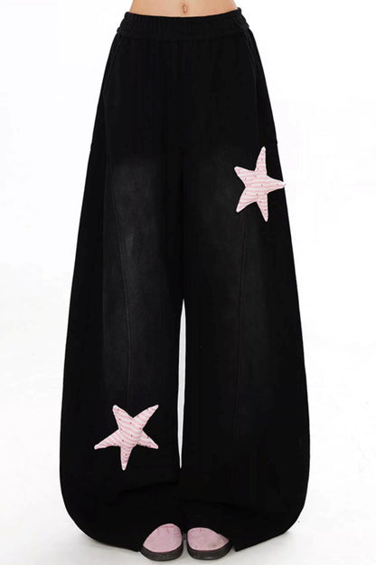 Five-Pointed Star Sweatpants