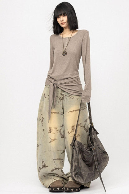 Black Slim Long Sleeve T-Shirt