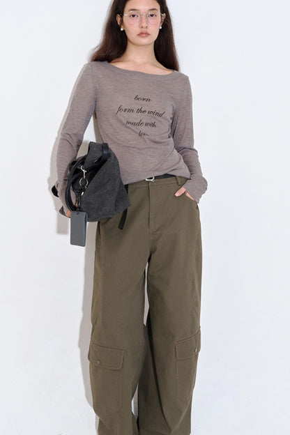 Olive Green Styling Slacks
