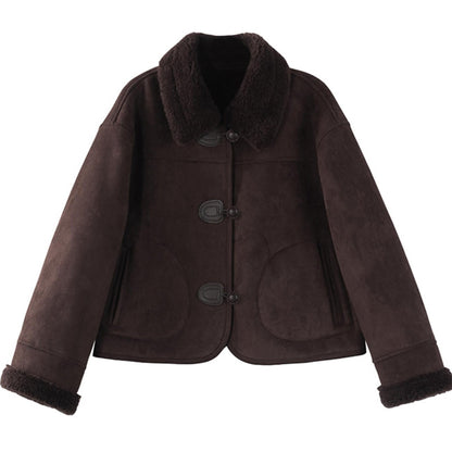 Winter Maillard Fur Lambswool Jacket