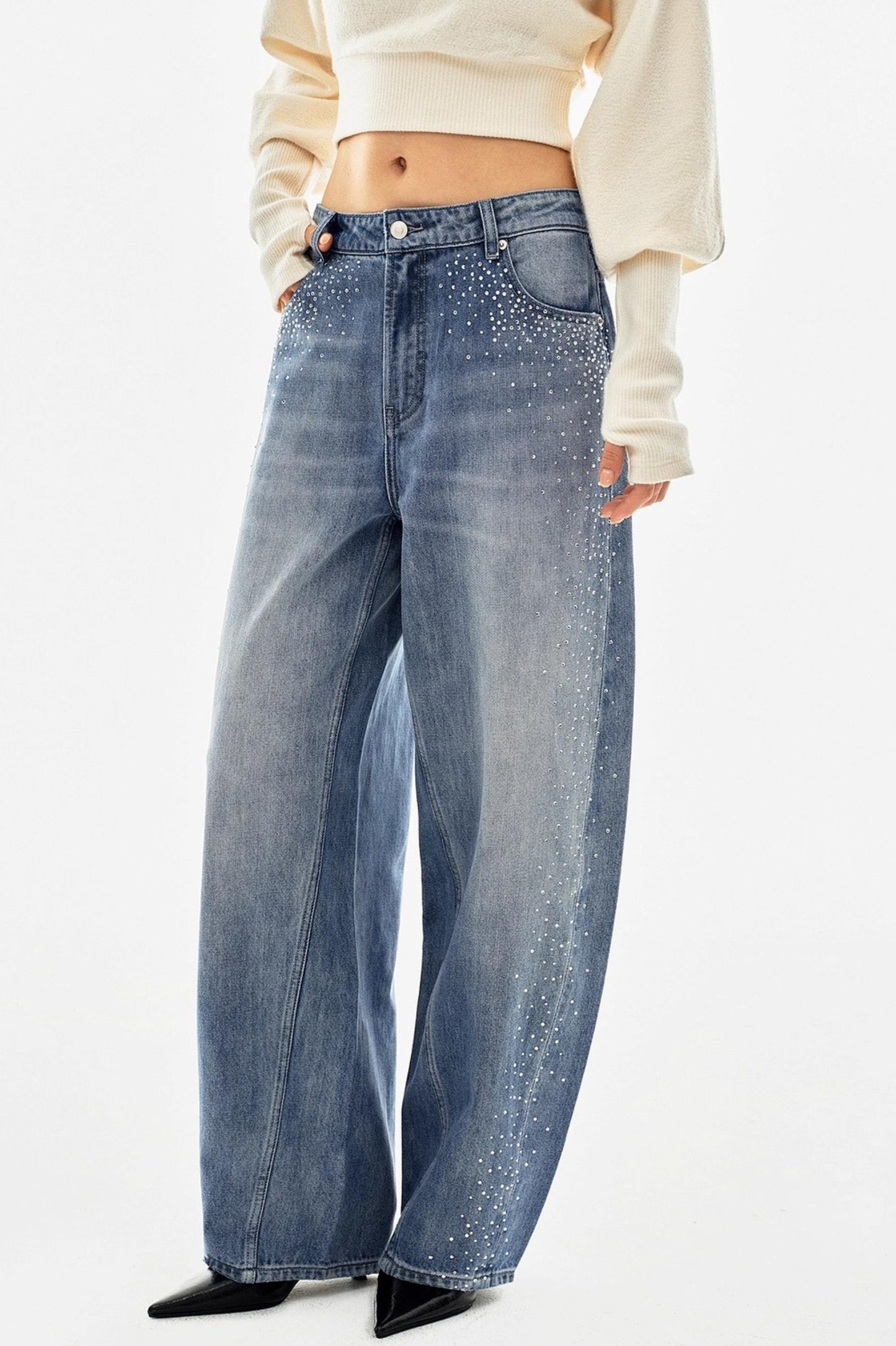 Sparkling Diamond Scimitar Pants