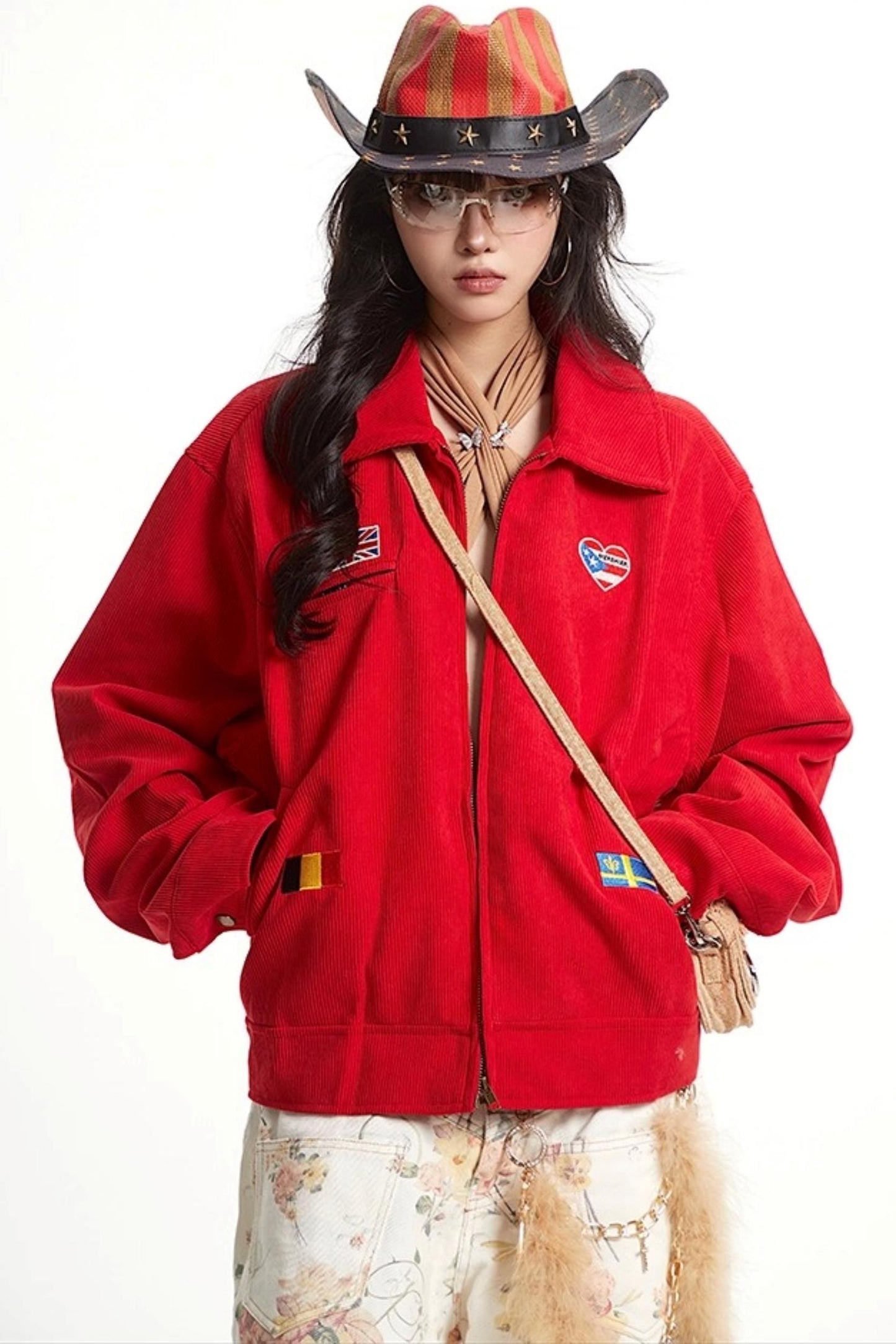 Red Corduroy Jacket
