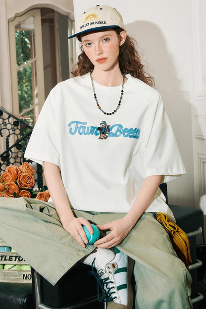 Embroidered Casual Tee