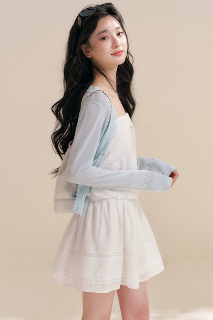 Tencel Lace Patchwork Dress