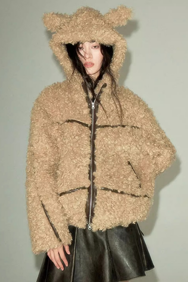 Hooded Jacket Workwear Matching Set