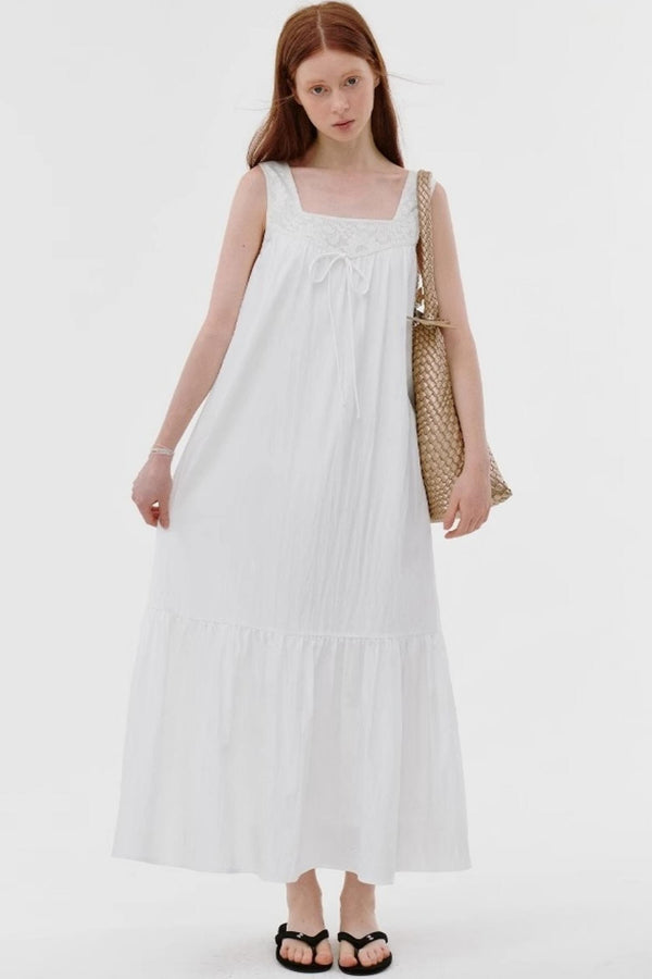 Seaside Lace Summer Dress