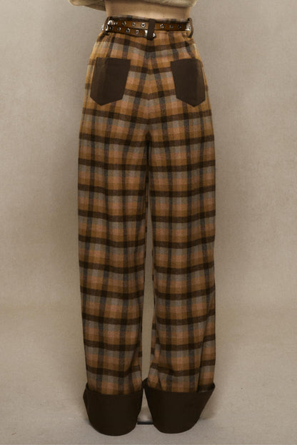 College Tweed Plaid Dress & Outer Set-Up