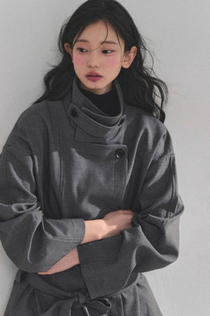 First Snow Turtleneck Coat