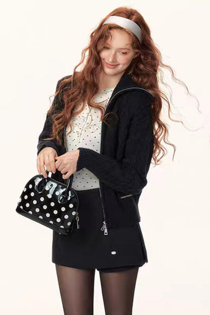 French Cable Sweater