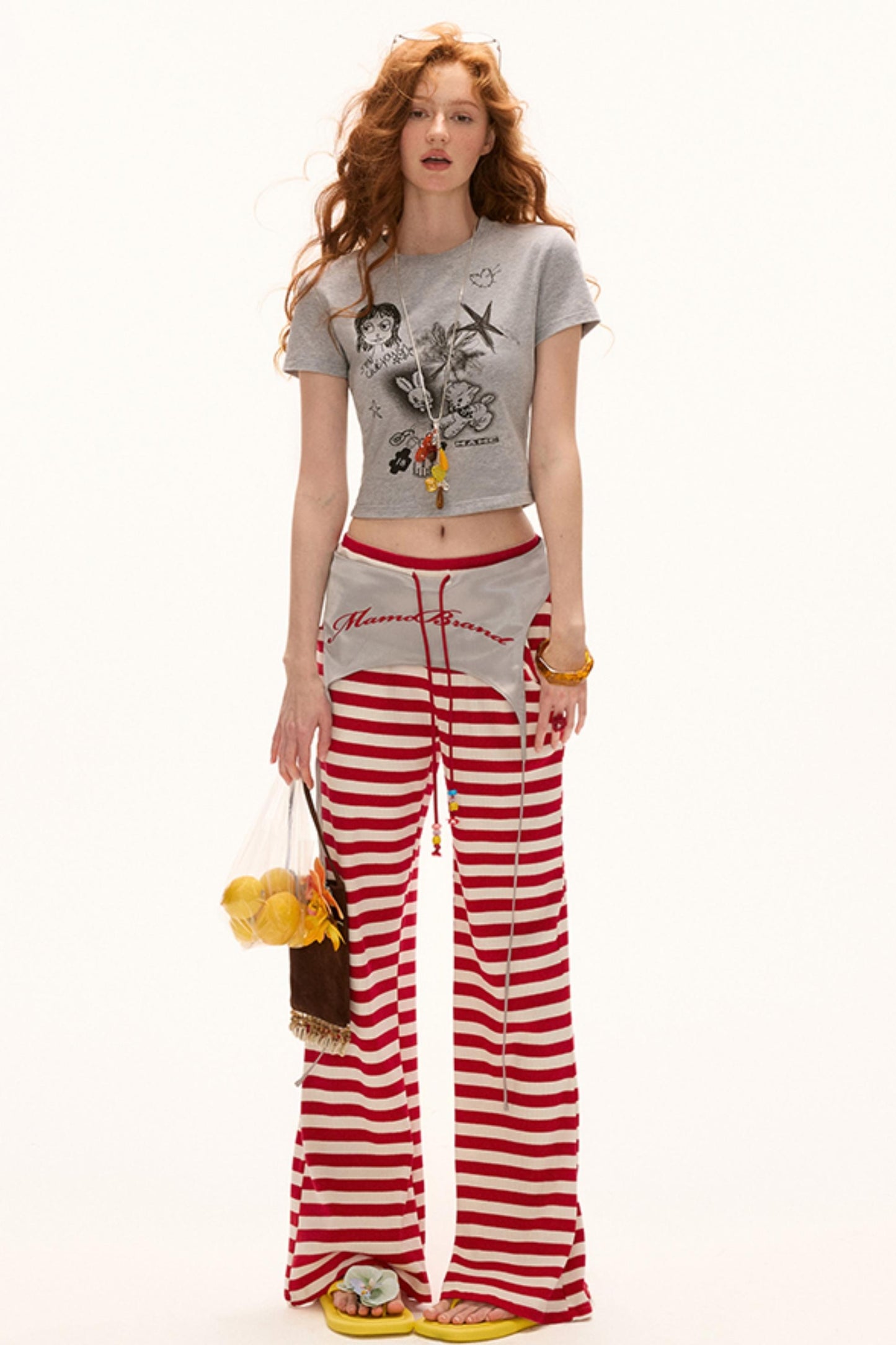 Summer Pink Wide Leg Pants