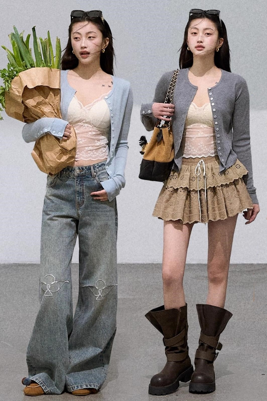 Gentle Slim Knit Cardigan