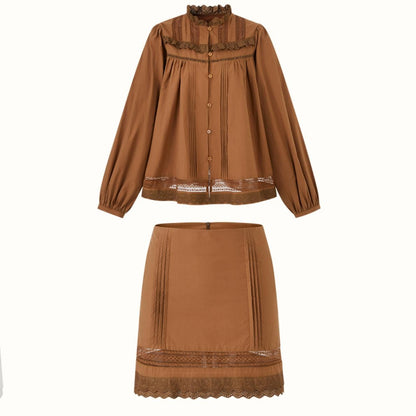 Small World Natural Cotton Skirt Set-Up