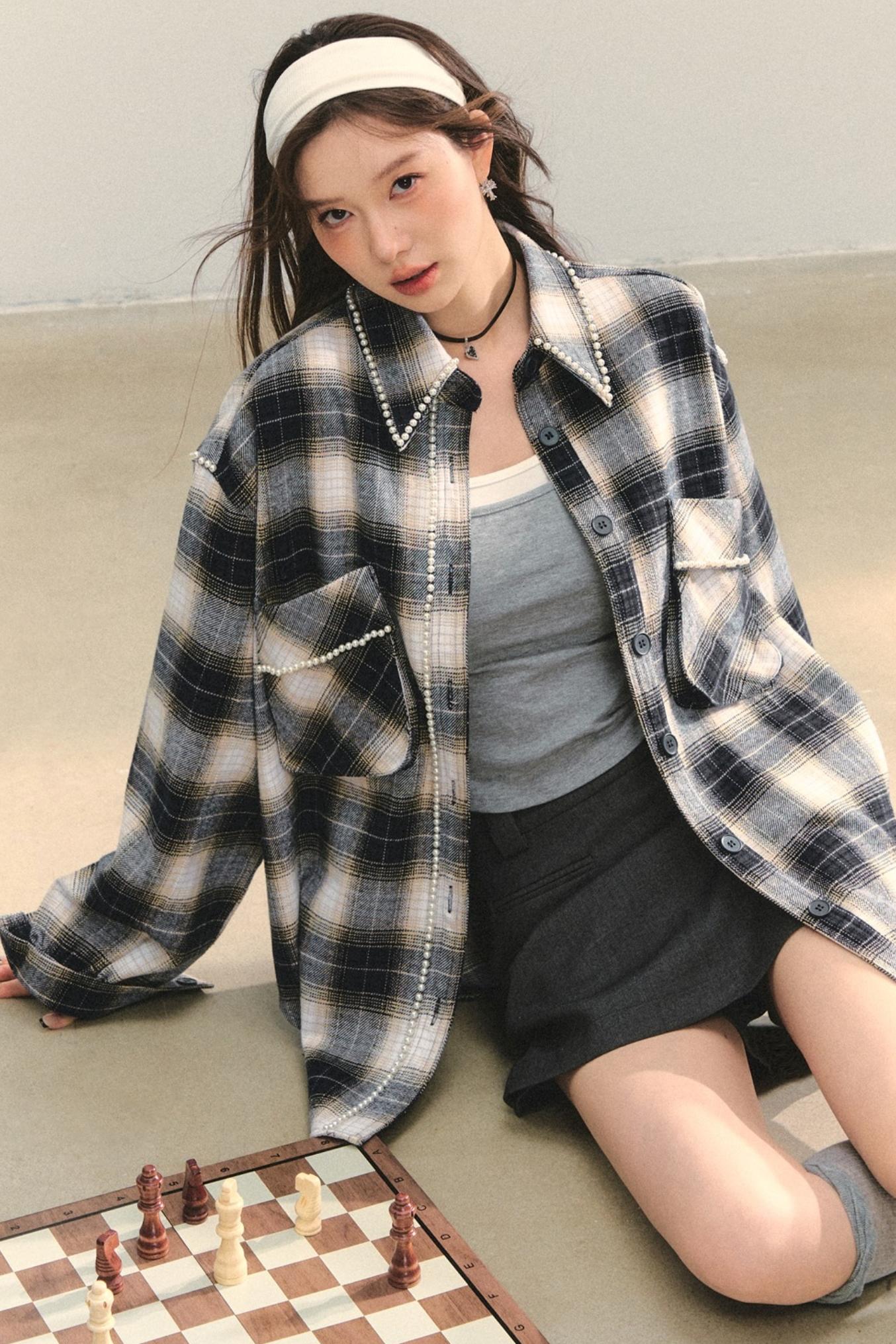 Pearl Plaid Shirt