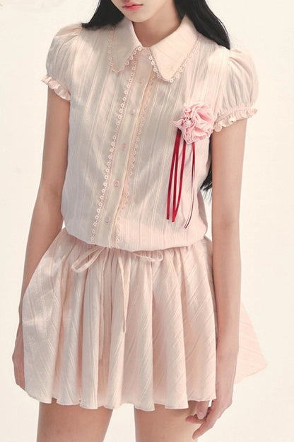 Handmade Flower Brooch