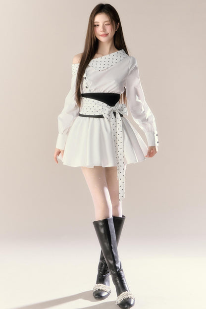 Heartbeat Shoulder Dress