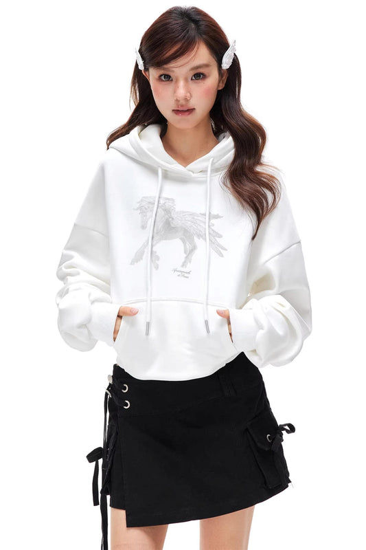 Lucky Little Pegasus Hooded Sweatshirt