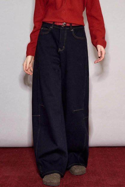 Versatile Red Scimitar Jeans