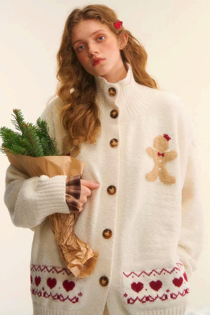 Gingerbread Fair Isle Knit Sweater Set-Up