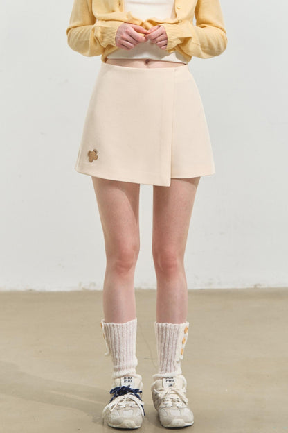 Fun Flower Culottes Skirt