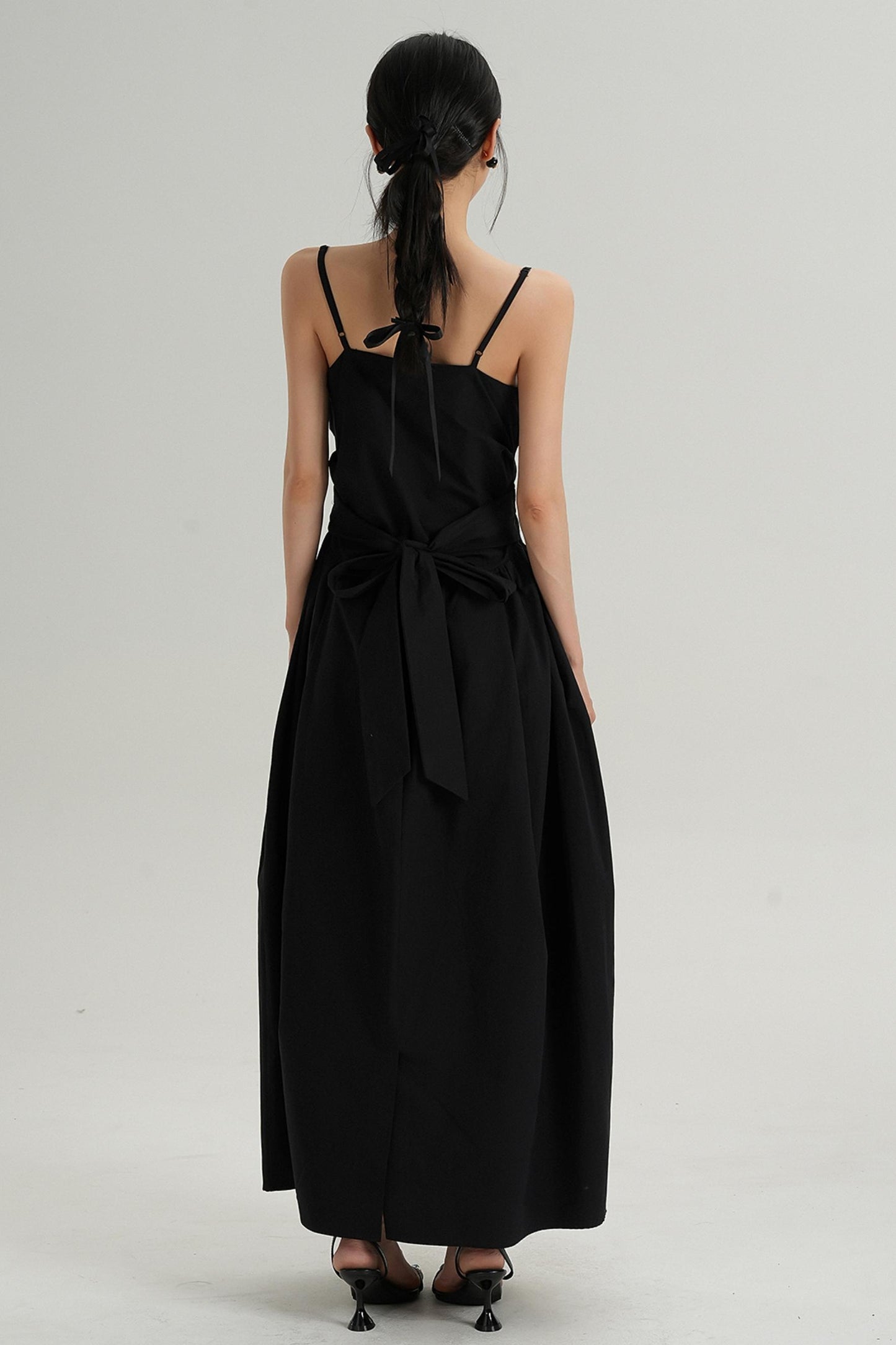Hepburn Style Waist Slim Dress