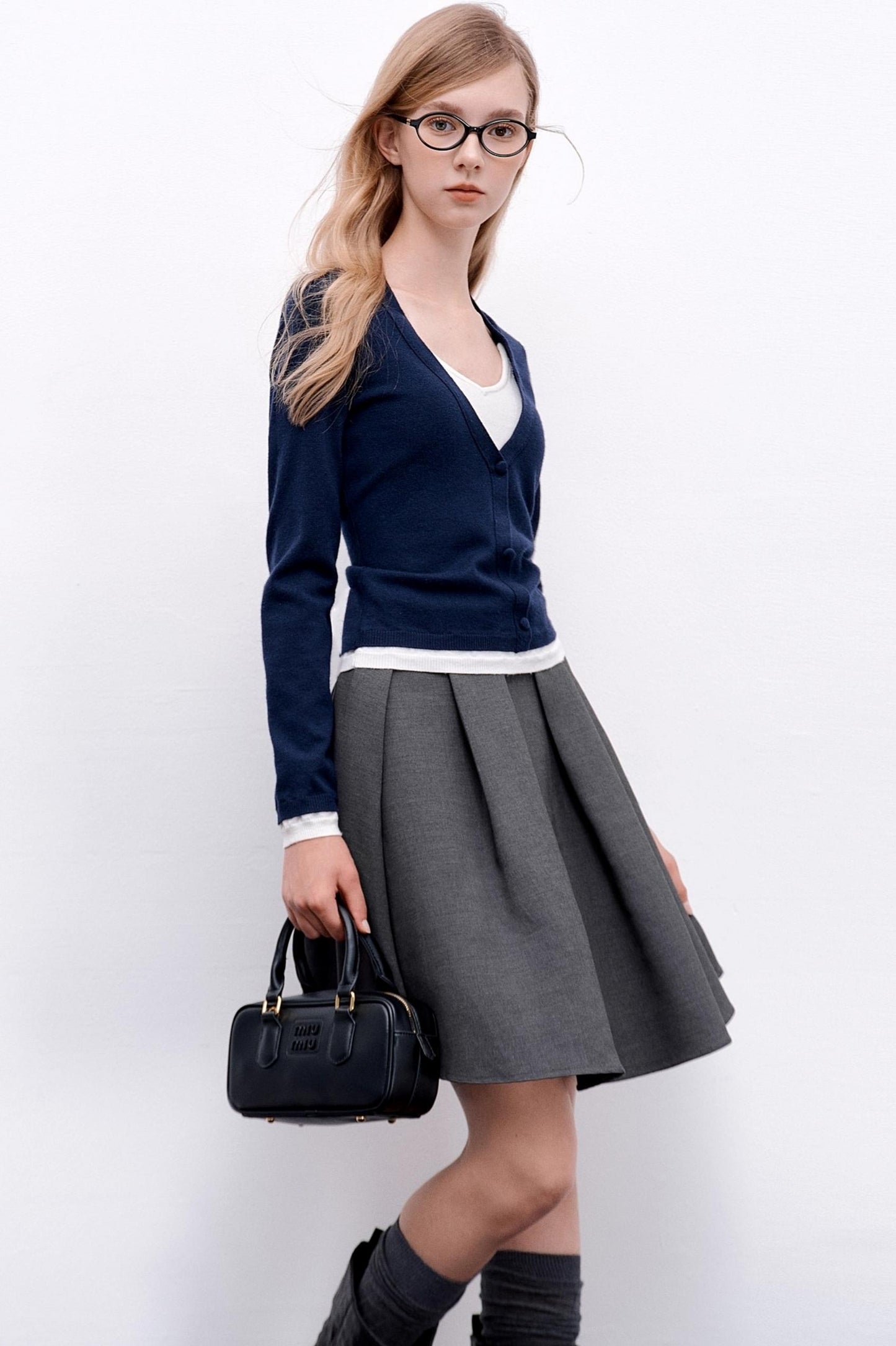 Lux Pleated Skirt