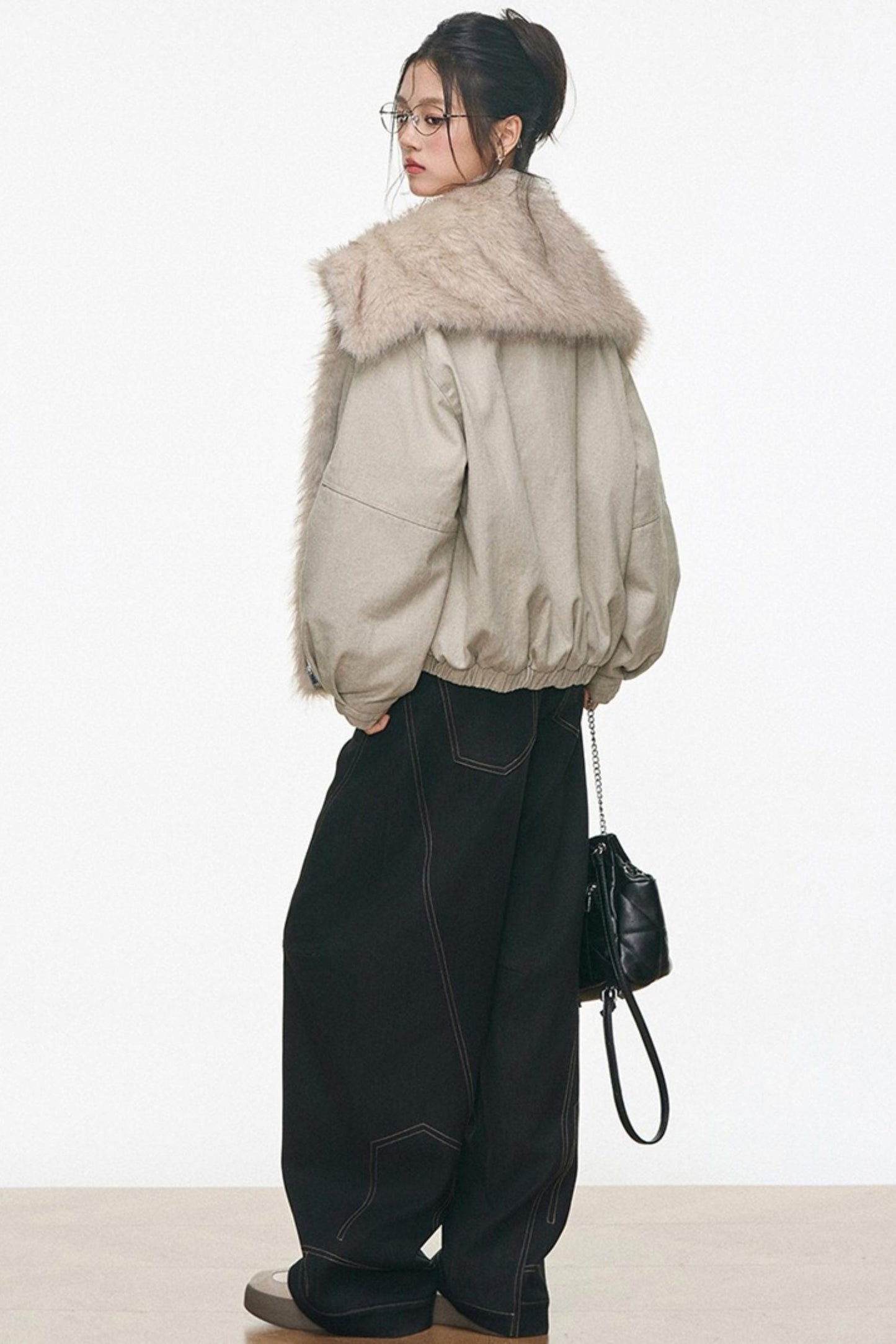Wool Cargo Scimitar Pants Jacket Set-Up