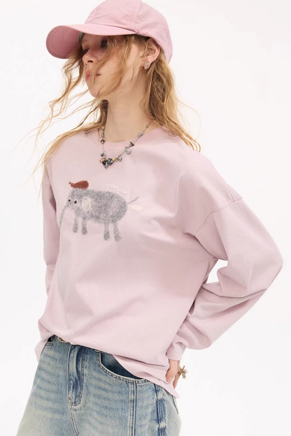 Baby Elephant Cotton Blouse