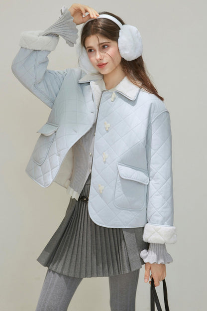 Winter Silhouette Cotton Jacket