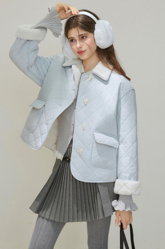 Winter Silhouette Cotton Jacket