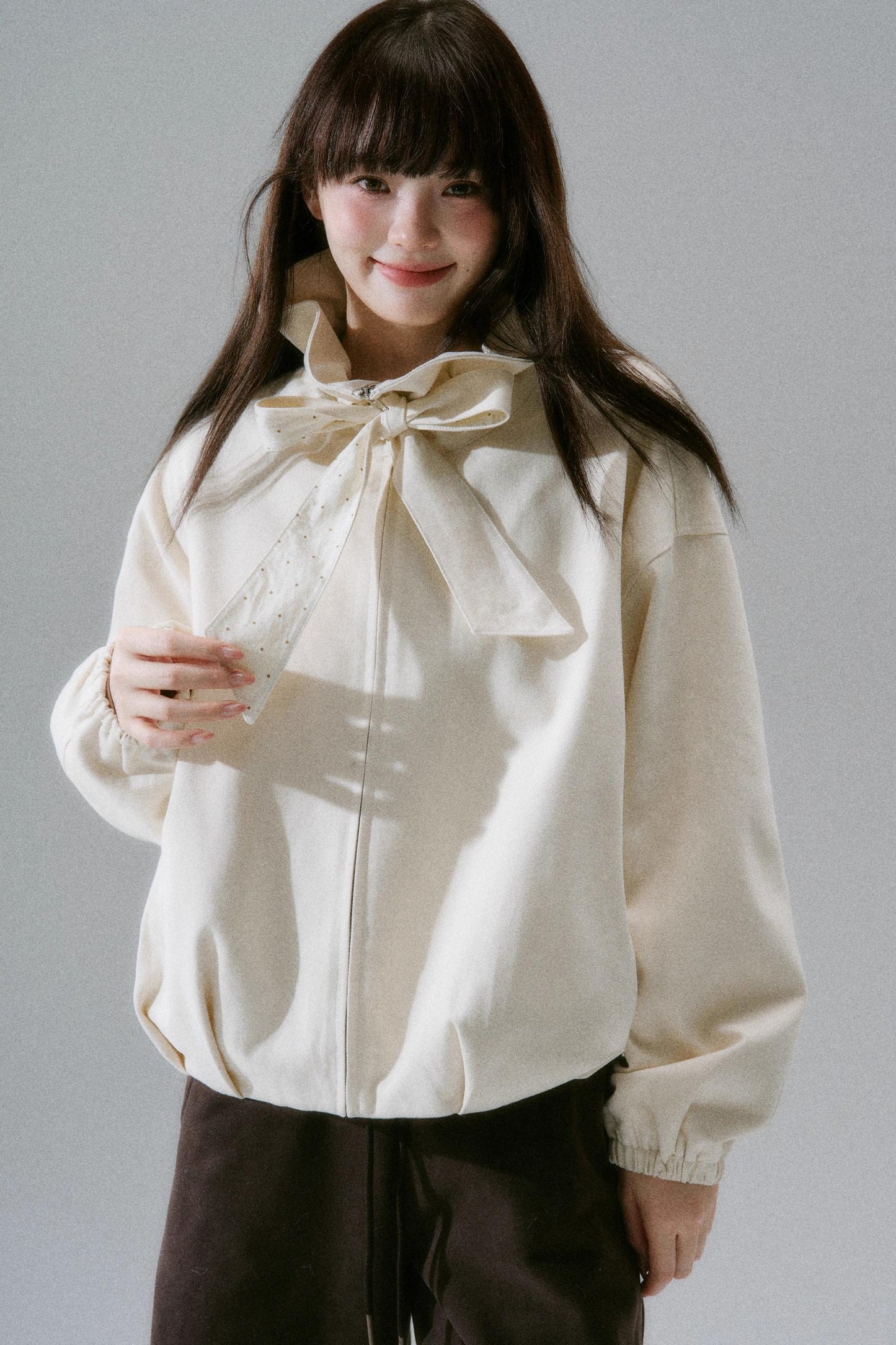 Caramel Croissant Patchwork Jacket