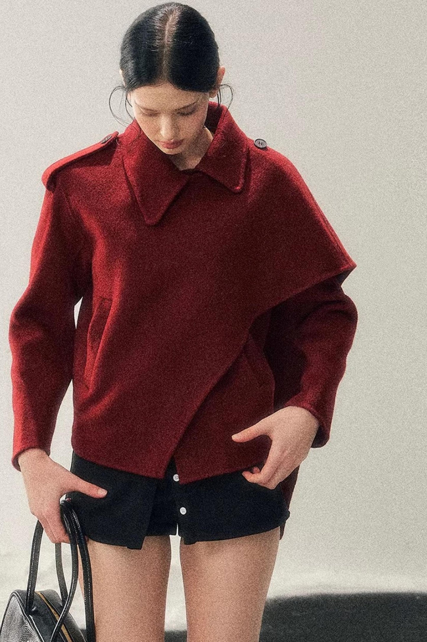 Eye-Catching Woolen Winter Coat