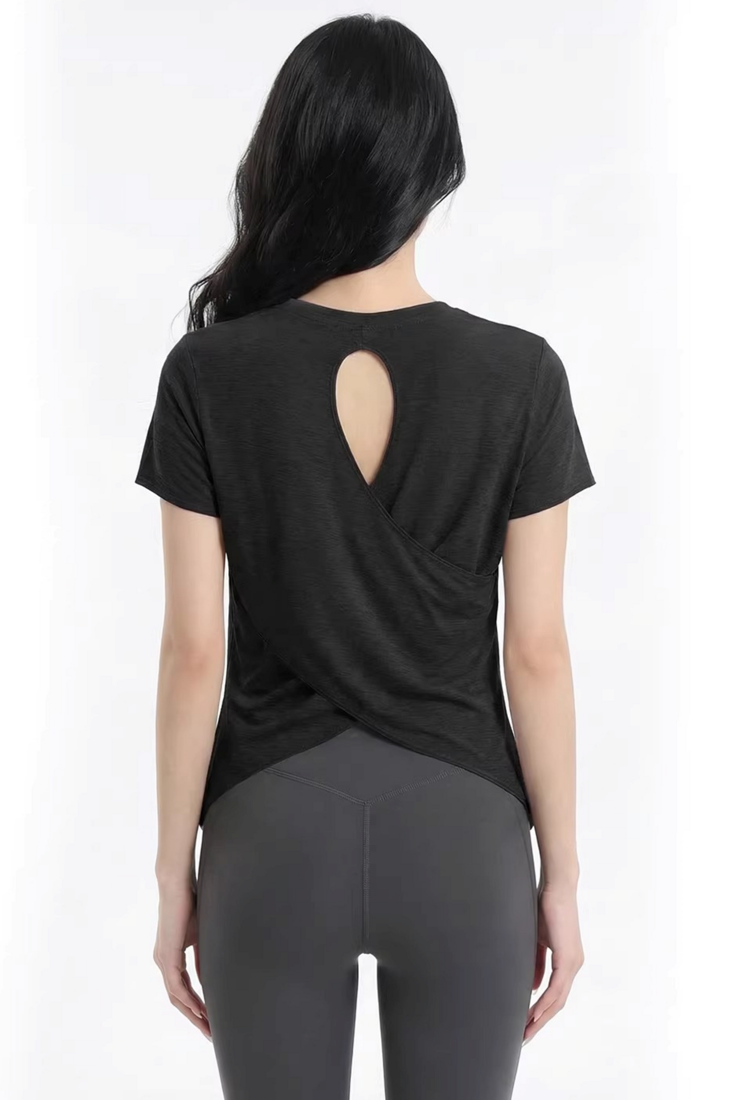Top Yoga con Schiena Cut-Out
